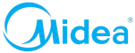 Логотип фирмы Midea в Ревде